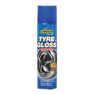 Shield Tyre Gloss Aerosol Tyre Cleaner 400ml
