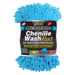Shield Microfibre Chenille Wash Pad 2-in-1