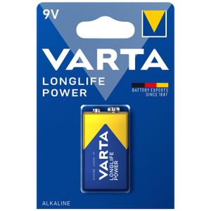 Varta Longlife Extra Alkaline MN 1604 B1 9V