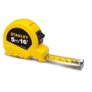 Stanley Short Tape 5M/16' x 19mm