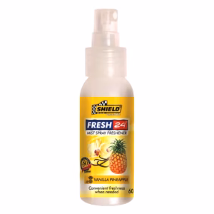 Shield Air Freshener Fresh 24 Mist Spray Vanilla Pineapple
