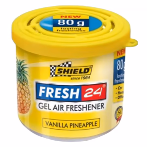 Shield Air Freshener Fresh 24 Gel Vanilla Pineapple 80G