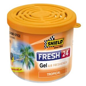 Shield Air Freshener Fresh 24 Gel Tropical 80G