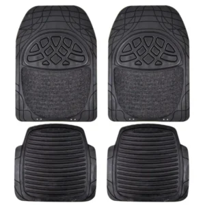 Packy Poda 4 PC Projector Car Mat Set Black