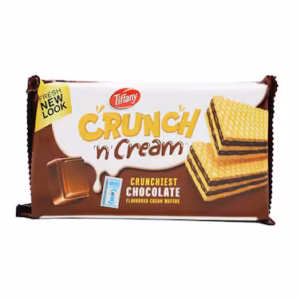 Tiffany Wafers Crunch N Cream Chocolate 65g