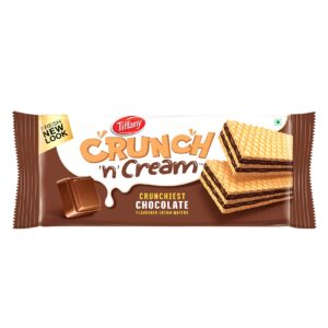 Tiffany Wafers Crunch N Cream Chocolate 135g