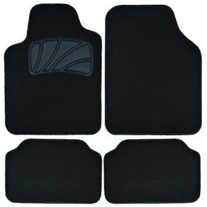 Packy Poda 4 PC Classic Car Mat Set Grey