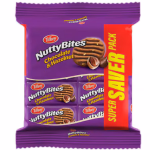 Tiffany Nutty Bite Choco & Haz 72g