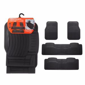 Packy Poda 4 PC Perfect Fit Van Car Mats Black