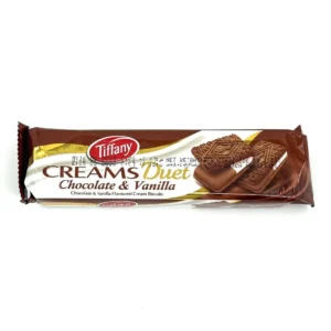 Tiffany Cream Chocolate & Vanilla 80g