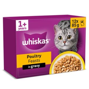 Whiskas Pouch Poultry in Gravy