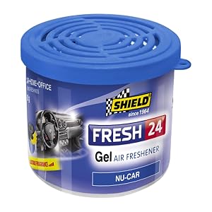 Shield Air Freshener Fresh 24 Gel Nu Car 80G