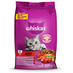Whiskas Dry Beef 500g