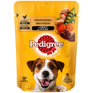 Pedigree Adult Chicken & Veg in Gravy 100g