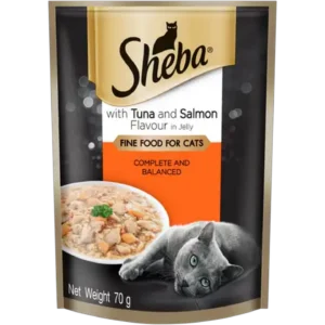 Sheba Tuna and Salmon in Jelly 70g