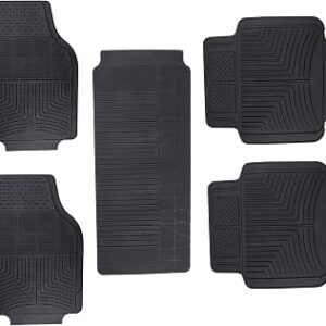 Packy Poda 5 PC Supermax Car Mats Black