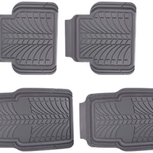 Packy Poda 4 PC Weatherguard Car Mats Grey