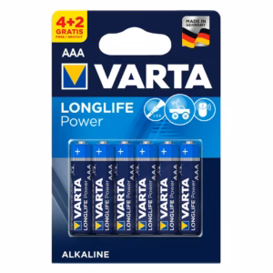 Varta Longlife Power MN 2400 B6 AAA 6's 1.5V