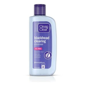 Clean & Clear Blackhead Cleansing Blackhead Clearing Cleanser 200ml, 6 per shrink wrap