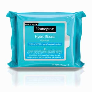 Neutrogena Hydro Boost Cleanser Facial Wipes 25's