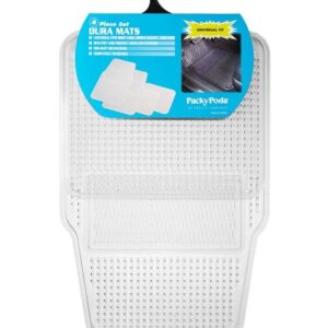 Packy Poda 2 PC Continental Car Mats Clear