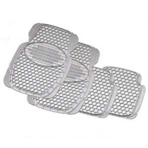 Packy Poda 4 PC All Season Grey Car Mat