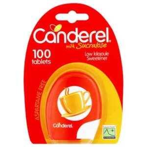 Canderel Sucralose Tablets Dispenser Yellow 100's