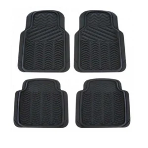 Packy Poda 4 PC Sentry Car Mat Set Black